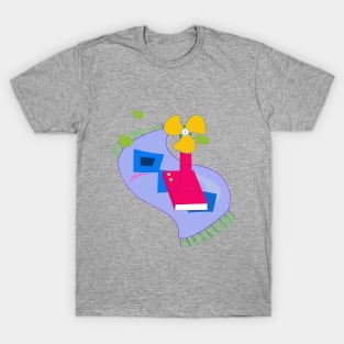 flying carpet and cooling fan T-Shirt